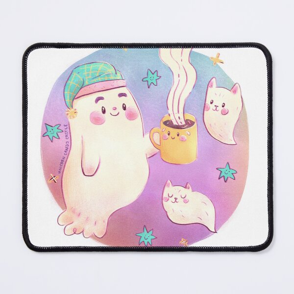 Item preview, Good Mourning Ghosties - Cozy Morning Coffee Ghosts designed and sold by UnicornCandyCas.