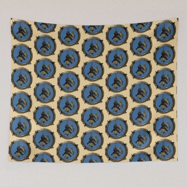 Item preview, Vintage Porthole View of a Helmet Diver Riding a Turtle URM designed and sold by urmaddad.