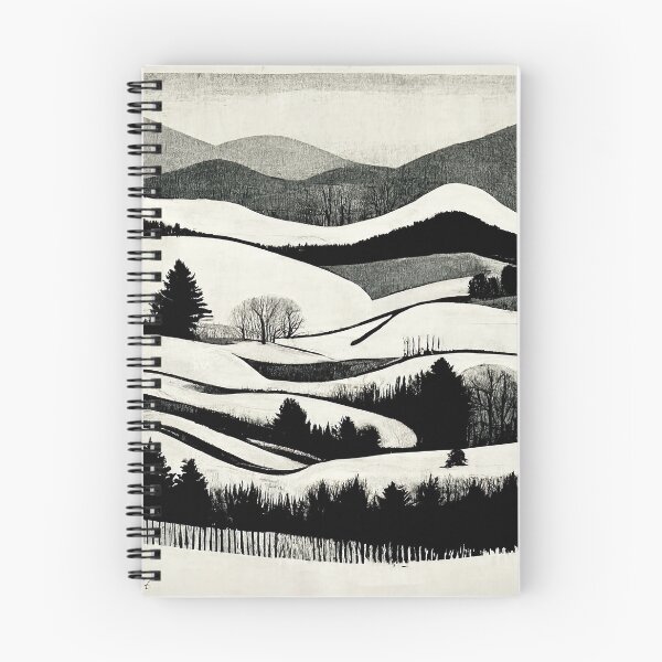 Item preview, Winter Fields: Block Art designed and sold by Studio Axis.