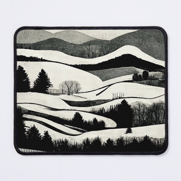 Item preview, Winter Fields: Block Art designed and sold by Studio Axis.