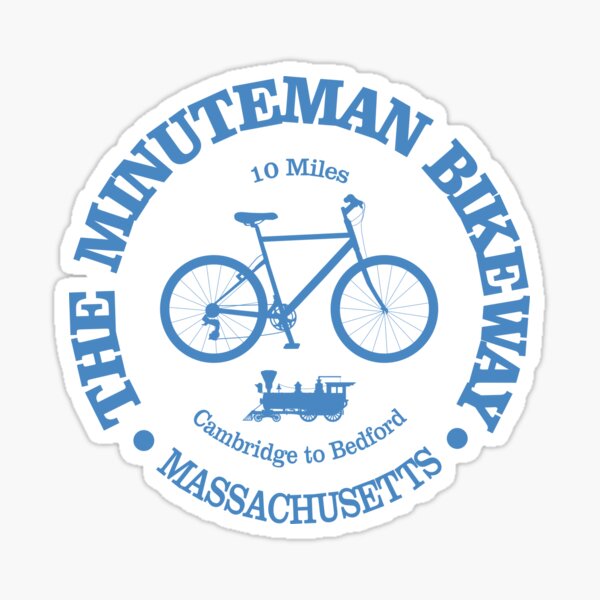 Item preview, Minuteman Bikeway (Cycling) designed and sold by curranmorgan.