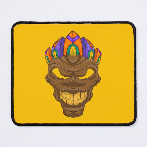 Item preview, Tiki mask designed and sold by Dux-art.