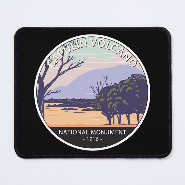 Item preview, Capulin Volcano National Monument New Mexico Circle designed and sold by KrisSidDesigns.