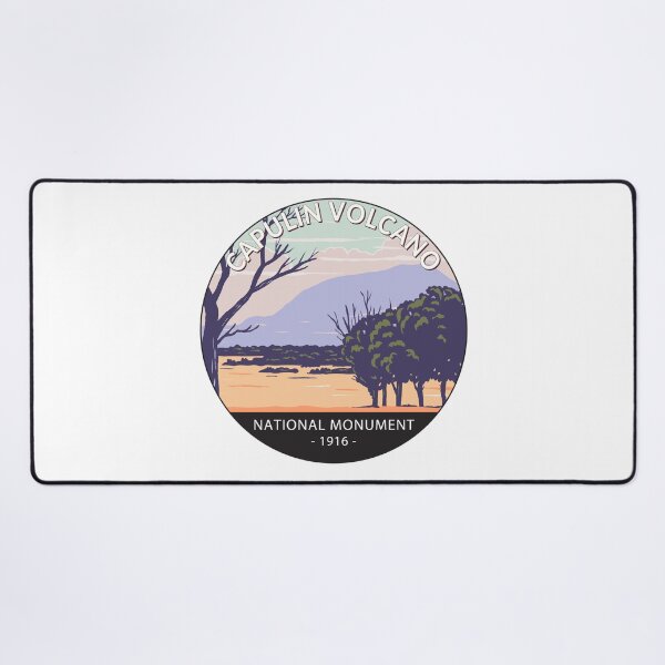 Item preview, Capulin Volcano National Monument New Mexico Circle designed and sold by KrisSidDesigns.