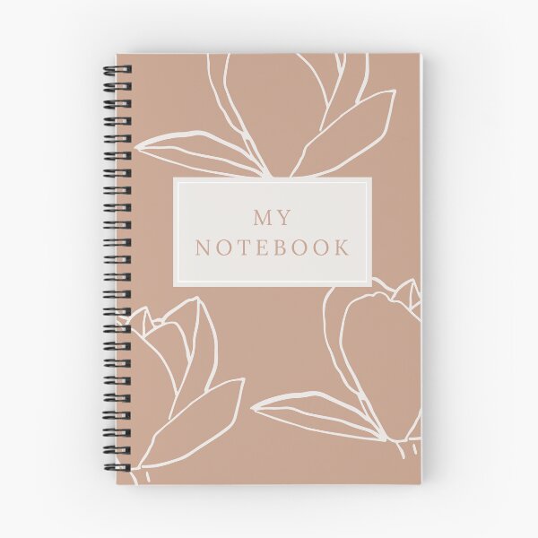 Item preview, Simple Flower Notebook designed and sold by englishwithalex.