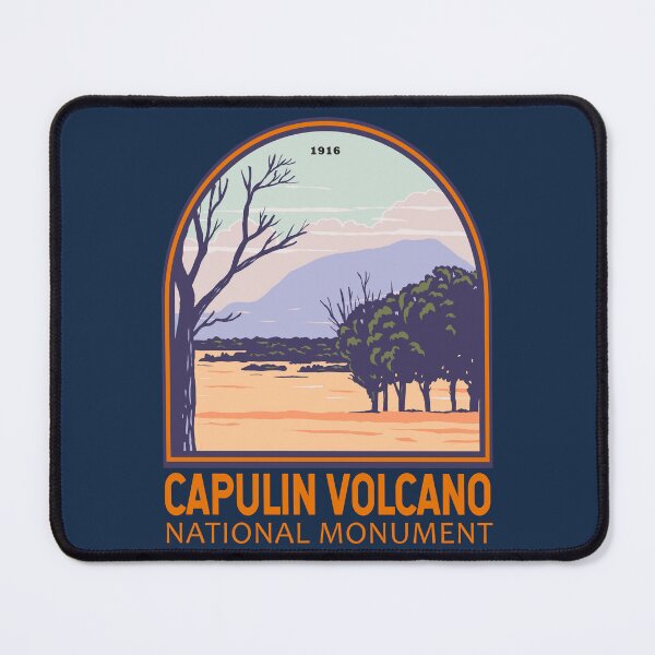 Item preview, Capulin Volcano National Monument New Mexico Emblem designed and sold by KrisSidDesigns.