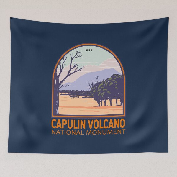 Item preview, Capulin Volcano National Monument New Mexico Emblem designed and sold by KrisSidDesigns.