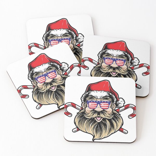 Item preview, cool santa claus face with sunglasses  designed and sold by BORHIM-ART.