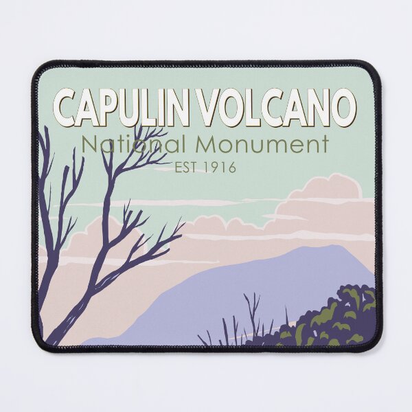 Item preview, Capulin Volcano National Monument New Mexico Vintage designed and sold by KrisSidDesigns.