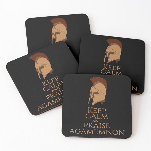 Item preview, Ancient Greek Mythology - Keep Calm And Praise Agamemnon - Trojan War designed and sold by Styrman.