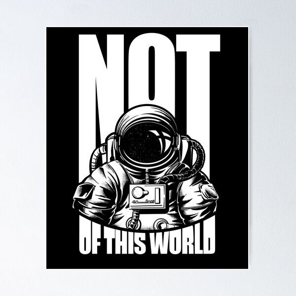 My Kingdom Is Not Of This World - Jesus - Jesus Quote Sticker for Sale by  DPattonPD