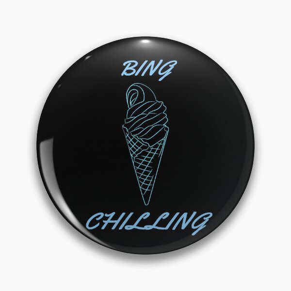 Item preview, BING CHILLING - ICE CREAM MEME designed and sold by ArtzandDesignz.
