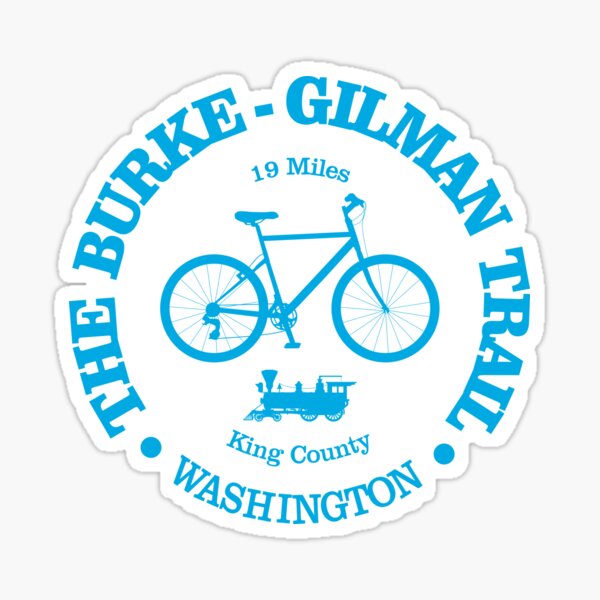 Item preview, Burke-Gilman Trail (Cycling) designed and sold by curranmorgan.