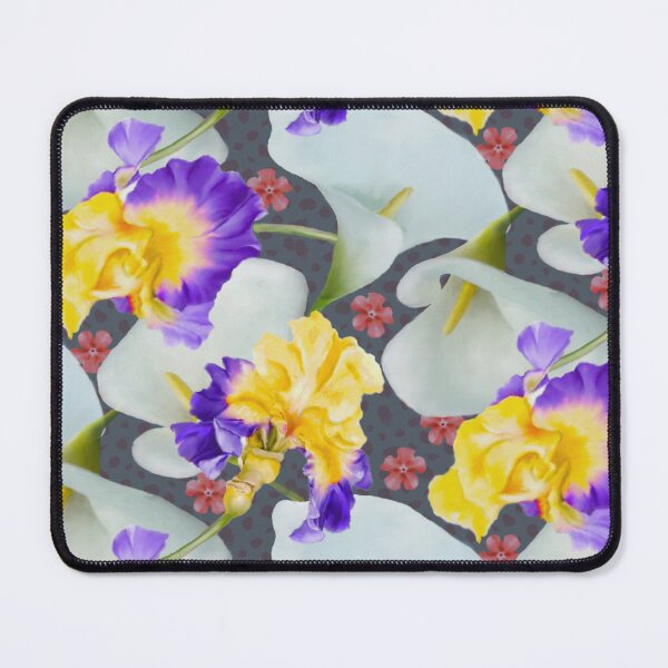 Item preview, Calla and Iris Seamless Pattern Vintage Design designed and sold by Tina Veenstra.