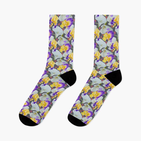 Item preview,  Calla and Iris Seamless Pattern Vintage Design designed and sold by Tina Veenstra.