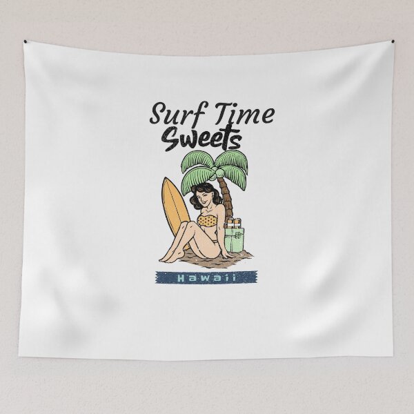 Item preview, Surf Time Hawaii-funny surfing designed and sold by surfcrowd.