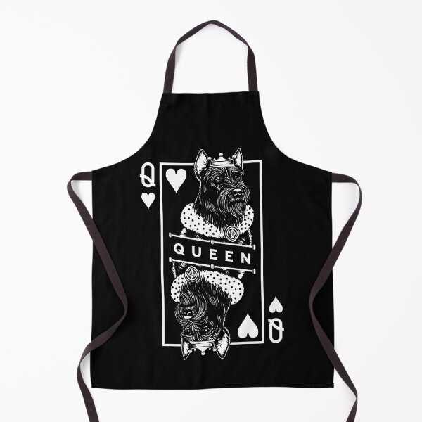 Item preview, Scottish Terrier Queen Of Hearts Funny Dog Lover Pop Art designed and sold by GrandeDuc.