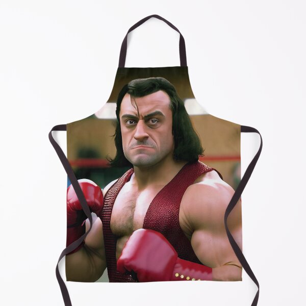 Item preview, Lord Ogre Prince Boxing in a Club for Fighting Digital Painting designed and sold by CodeAndColors.