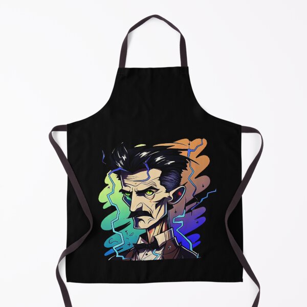 Item preview, NIKOLA TESLA CARTOON STYLE  designed and sold by KiziuMiziu ⭐⭐⭐⭐⭐.