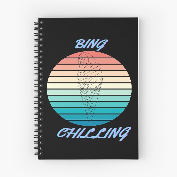 Item preview, BING CHILLING - ICE CREAM MEME designed and sold by ArtzandDesignz.