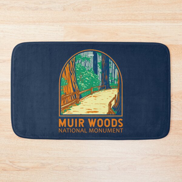 Item preview, Muir Woods National Monument California Emblem designed and sold by KrisSidDesigns.