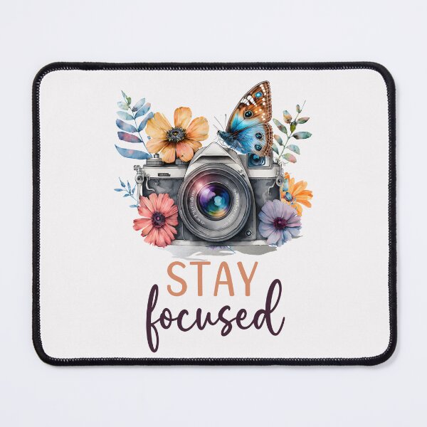Item preview, Camera and Watercolor Flowers designed and sold by HappyLifeCreate.
