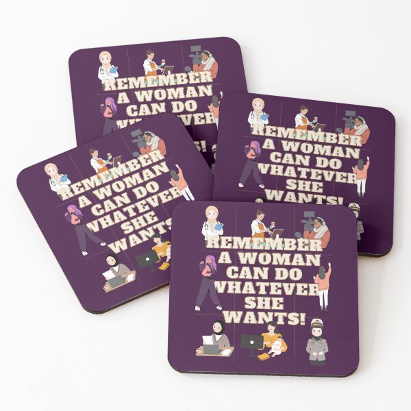 Item preview, REMEMBER A WOMAN CAN DO WHATEVER SHE WANTS! designed and sold by SeekingMeaning.
