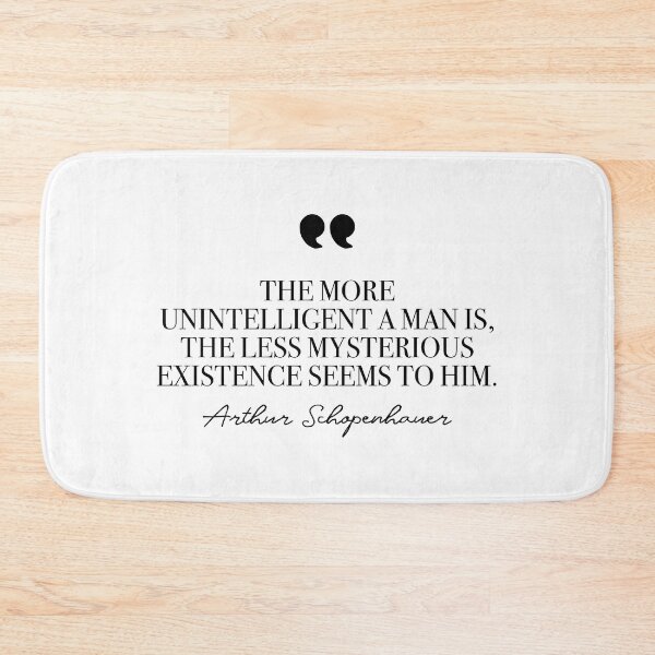 Item preview, The more unintelligent a man is (black) designed and sold by didijuca.