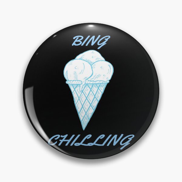 Item preview, BING CHILLING - ICE CREAM MEME designed and sold by ArtzandDesignz.
