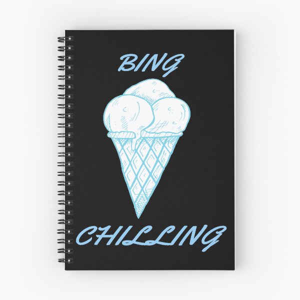 Item preview, BING CHILLING - ICE CREAM MEME designed and sold by ArtzandDesignz.