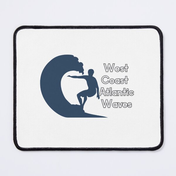 Item preview, West Coast atlantic waves-surfing designed and sold by surfcrowd.