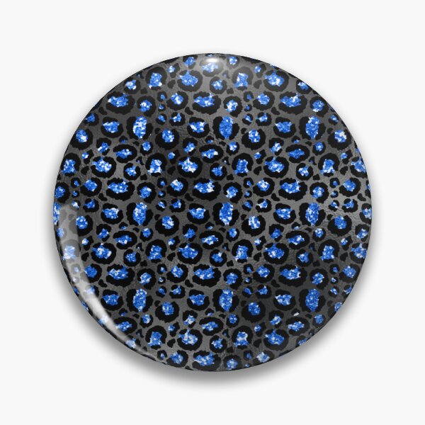 Item preview, Blue and Grey Leopard Print Design designed and sold by Paulele.