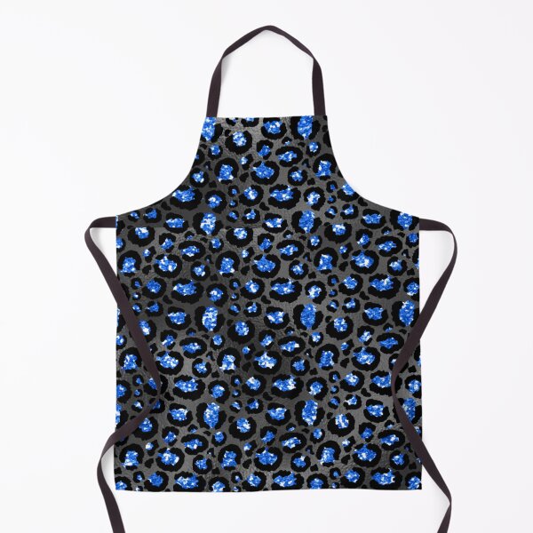 Item preview, Blue and Grey Leopard Print Design designed and sold by Paulele.