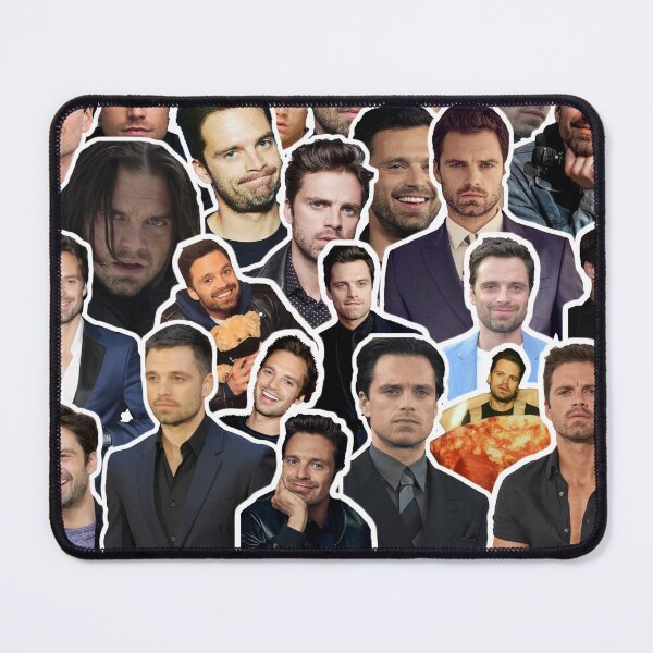 Item preview, Sebastian stan photo collage throw blanket designed and sold by cagslw.