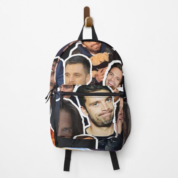 Item preview, Sebastian stan photo collage throw blanket designed and sold by cagslw.