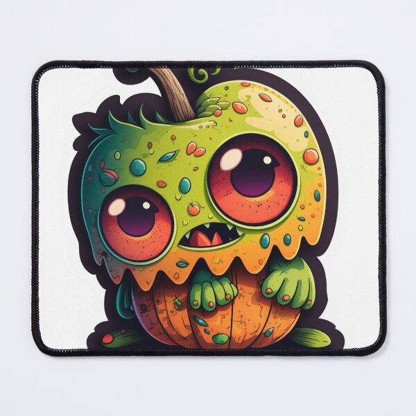 Item preview, Halloween cute pumpkin monster designed and sold by MarcGugDesigns.