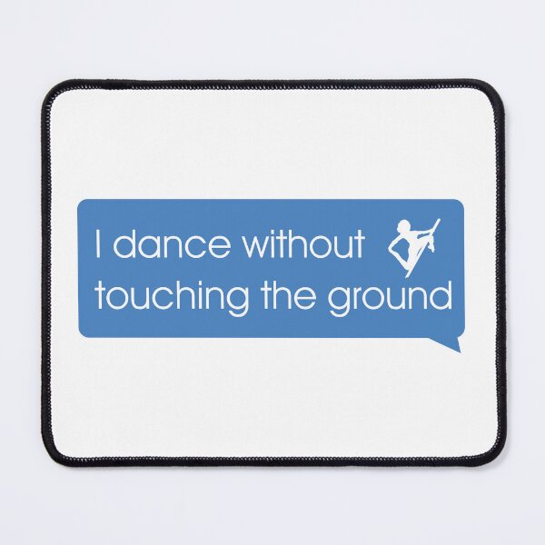 Item preview, Pole Dance quote Bumper Sticker | I dance without Touching the ground designed and sold by Soratern.