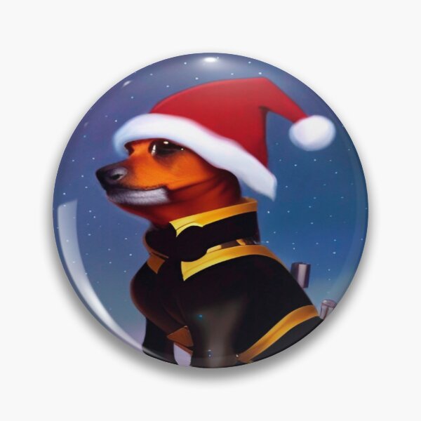 Aperçu de l'œuvre  ART DE CHIEN, NOËL, DESIGN ANIMAL créée et vendue par LouDisign.