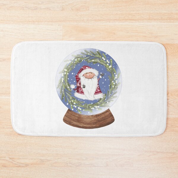 Item preview, Snow Globe Christmas Gnome Boy 2 designed and sold by TasimaDesign.
