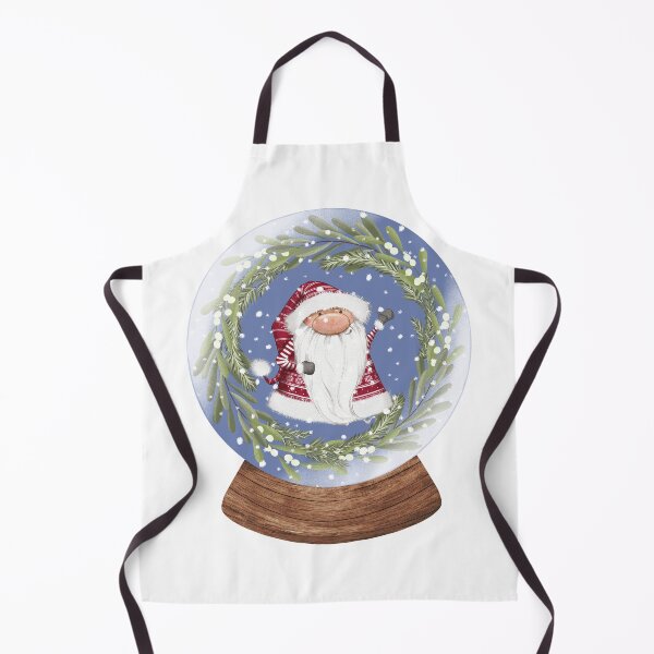 Item preview, Snow Globe Christmas Gnome Boy 2 designed and sold by TasimaDesign.