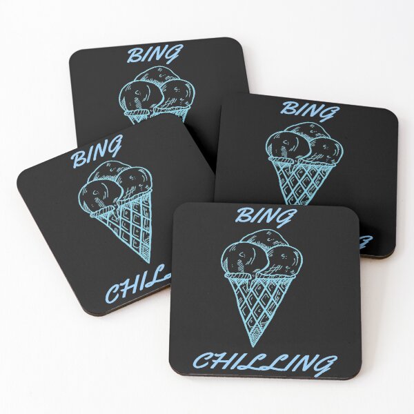 Item preview, BING CHILLING - ICE CREAM MEME designed and sold by ArtzandDesignz.