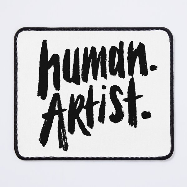 Item preview, Human artist - anti ai human art designed and sold by abowersock.
