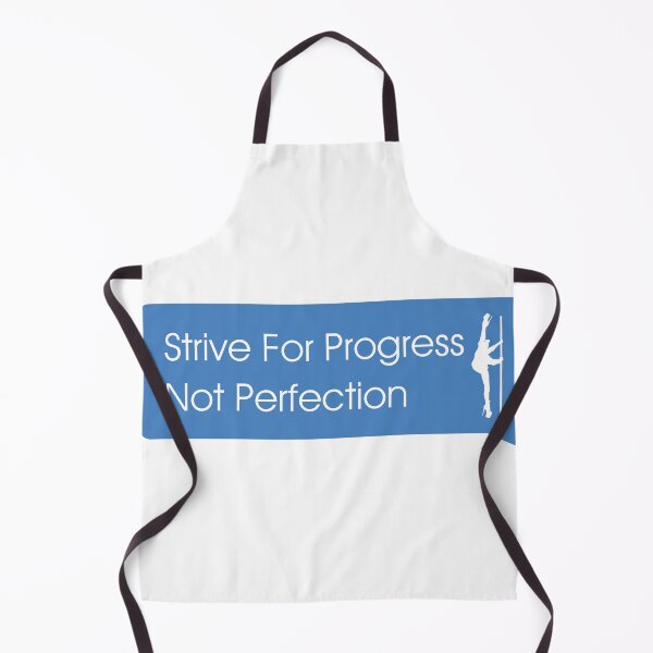 Item preview, Pole Dance quote Bumper Sticker | Strive for progress not Perfection designed and sold by Soratern.