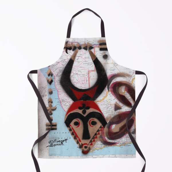 Item preview, African Antelope Mask and Adinkra Symbols designed and sold by Everett Spruill.