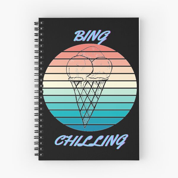 Item preview, BING CHILLING - ICE CREAM MEME designed and sold by ArtzandDesignz.
