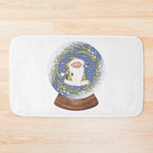 Item preview, Snow Globe Christmas Gnome Boy 3 designed and sold by TasimaDesign.