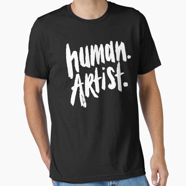 Item preview, Human artist - anti ai human art designed and sold by abowersock.