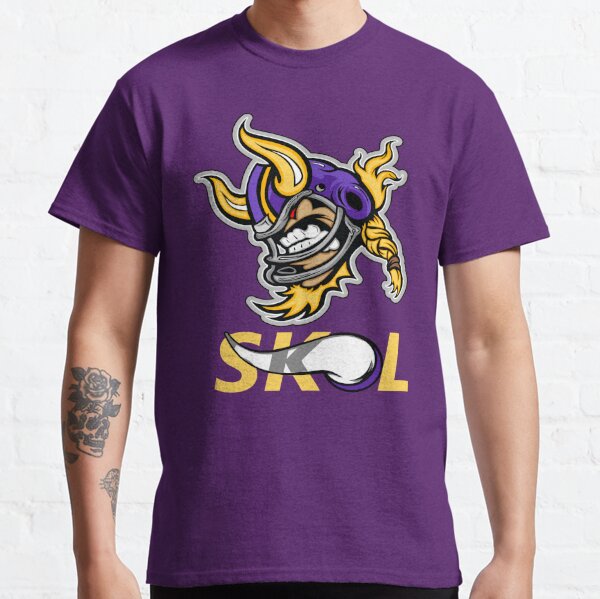 Minnesota Vikings Skeleton - Unisex t-shirt – Modern Vintage Apparel