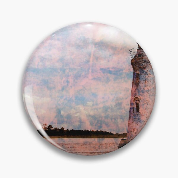 Item preview, Cockspur Island Lighthouse II  designed and sold by RiverTrollShop.