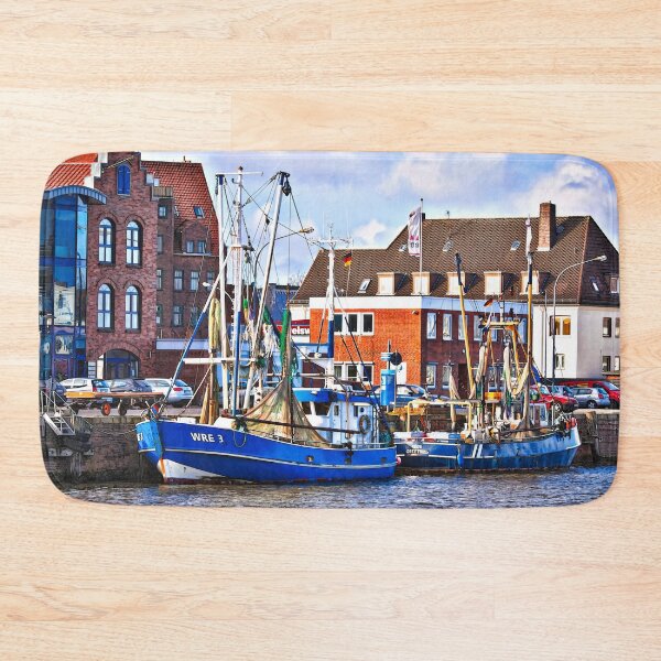 Item preview, Sailboats anchored in Bremerhaven, Germany designed and sold by Travelways.
